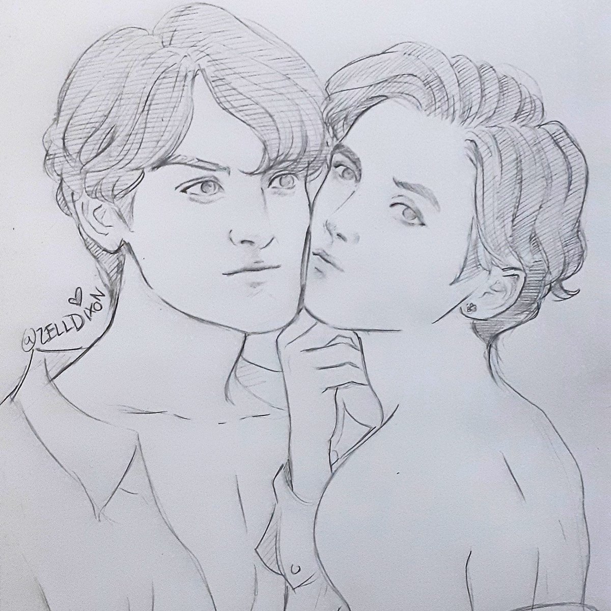 ZellDixon's tweet photo. Kitty y Ming 2moons2
#kit #ming #kitming
#2moons #2moons2 #j9 #nine #ming #chen #chennine #drawing #sketch #fanart #bl #manga #comic #bl #drawing #draw #comic #manga https://t.co/ITmHcBHBGD