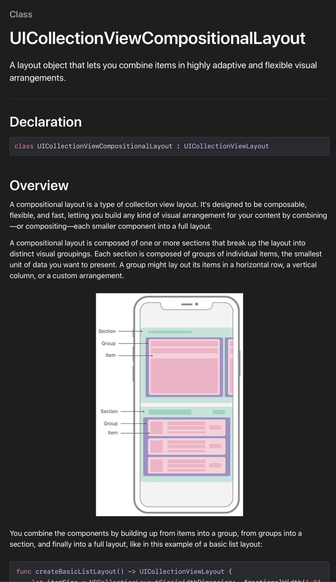 Apple Developer Documentation in Xcode 11 vs Xcode 12👍