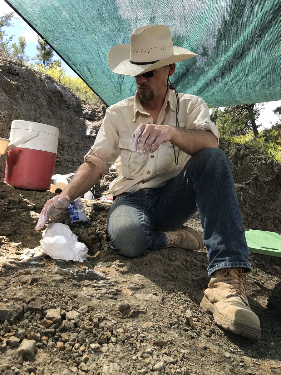 Cary Woodruff, aka  @DoubleBeam, The REAL dinosaur cowboy.  @eebtoronto
