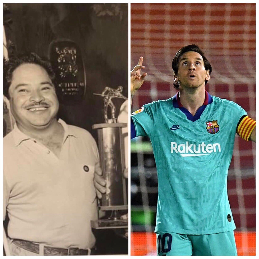 Happy birthday to two of my heroes! My grandpa Juan Velasco (RIP) and the GOAT Lionel Messi! 