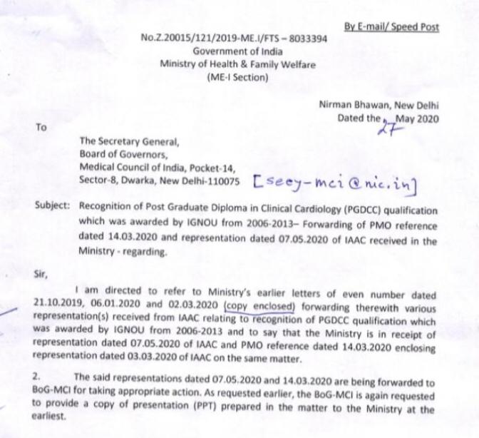shekharnishank1's tweet photo. @ACCINDIA PM Save PGDCC Doctors

@PMOIndia @narendramodi @drharshvardhan @AmitShah @PIBHomeAffairs @DrHVoffice @ACCINDIA @MoHFW_INDIA @cardiology08 https://t.co/s2ZoqtmdYs
