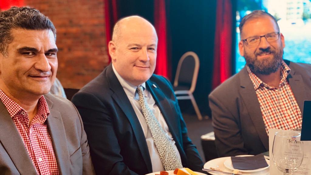 Earlier today Caolán Keegan of IBNNZ Wellington joined Ambassasdor Ryan, Deputy Ambassador Faran Foley, Paul Eagle MP &amp; Councillor Diane Calvert at the Te Awe Māori Business Network event. Great work <a href="/kenlaban/">Ken Laban</a> #networking