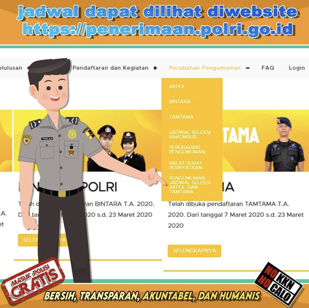 Calon Siswa/i POLRI (@casispolri) on Twitter photo 