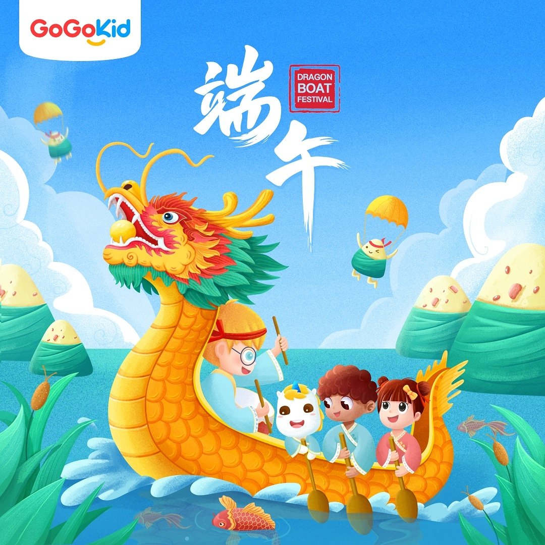 gogokidmoments's tweet photo. Happy Dragon Boat Festival! #gogokid https://t.co/b07p0voXQV