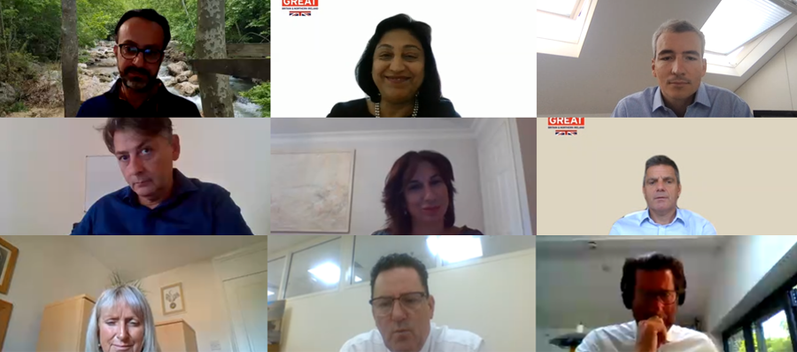 tradegovukMEaP's tweet photo. #DIT #Education just held its 1st ever virtual roundtable on “Game Changers in Education &amp; Training” across 10 countries in the Middle East. @SimonPenneyHMTC hosted an insightful discussion with top 🇬🇧 #education providers in the region on innovation for the #NewNormal. https://t.co/CNu5bqiOZ0