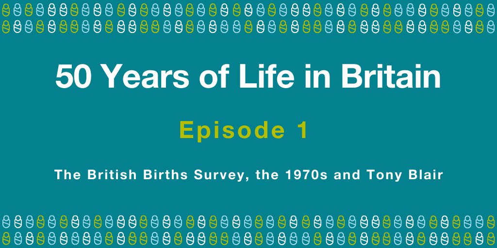Ep. 1 of our new podcast series '50 Years of Life in Britain' is out! Ft. Jean Golding, @LeonFeinstein @Lem_Exeter & study members #BCS7050stories
🎧 Tune in to celebrate 50 yrs of #BCS70 & explore its contribution to improving British science & society:
https://t.co/OjWlZVNrCj https://t.co/VUYzEjH0ym