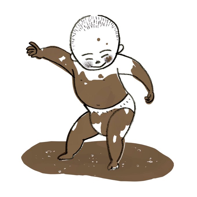 泥遊びのtwitterイラスト検索結果 古い順