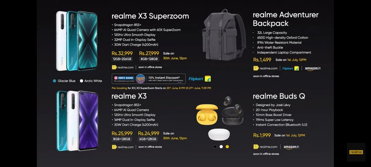 realme backpack flipkart