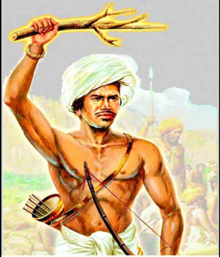 IamMilan7's tweet photo. Aadi kaal se waas krne wale AADIWASI.... 
SANATAN DHARM aadi kaal se hai....
Johar🙏🏻
To study in school, He converted &amp; became Birsa David
Later he returned to original faith &amp; fought against:
- British
- Conversions by missionaries
- Cow slaughter
#आदिवासी_है_हम_वनवासी_नहीं https://t.co/gSVYO4UUsn