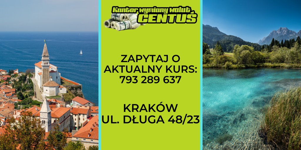 KantorCentus's tweet image. 25 czerwca #Słowenia obchodzi Dzień Państwowości, upamiętniający akt #niepodległości z 1991 r. Obyśmy niedługo znów mogli swobodnie odwiedzać ten kraj! Tymczasem wymień u nas #euro w najlepszej cenie:
bit.ly/KantorCentus
#kraków #pieniądze #wyjazd #turystyka #europa #unia #eu