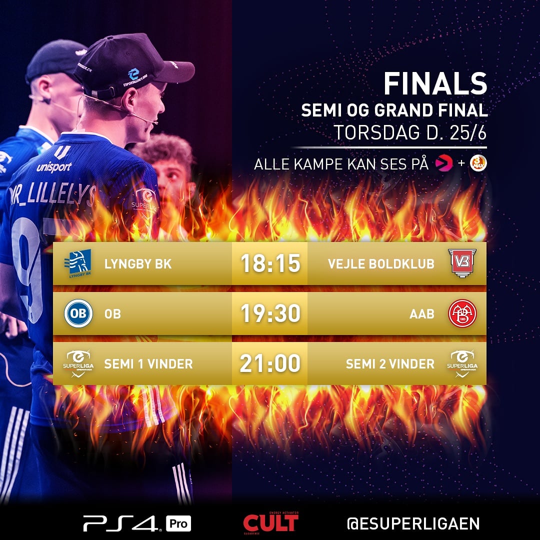 Sæsonen sidste kampprogram er nu klar! Tre høj intense kampe med alt på spil. 🔥 Hvem tror I møder hinanden i årets grand final?! 🏆 

Se med fra kl 18 på TV3 MAX og Viaplay 📺