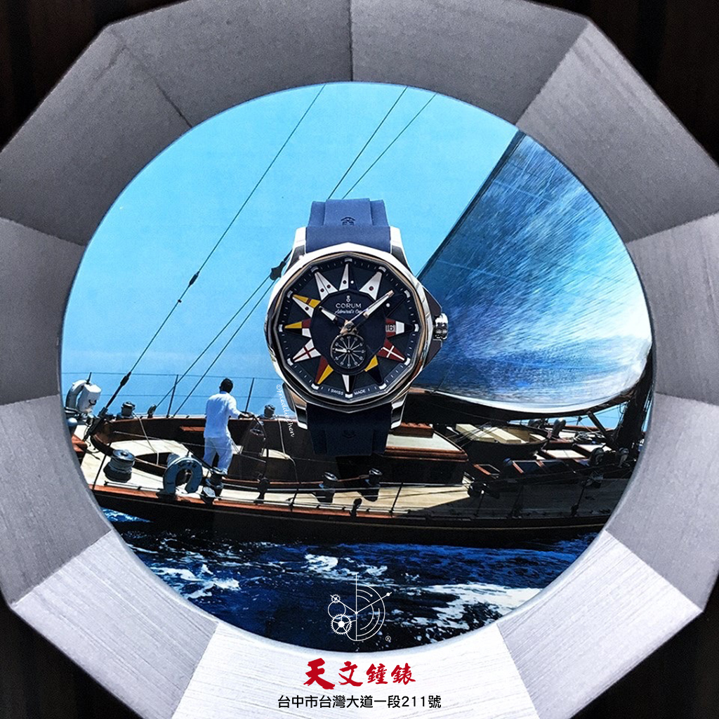 tienwenwatch's tweet photo. #小秒針 #SmallSeconds [4]

#Corum #崑崙錶 #海軍上將 獨有12邊形錶殼，藍色錶盤讓作刻度海事旗更顯突出，似羅盤小秒針，展現細膩一致性為錶款注入更多現代感

天文鐘錶|台灣大道一段211號 +886422256476

 #TienWenWatch #TienWen #天文鐘錶 #天文創始總店 #台中錶店 #鐘錶維修 #手錶保養 #台中天文 https://t.co/O1L6YiwGkm