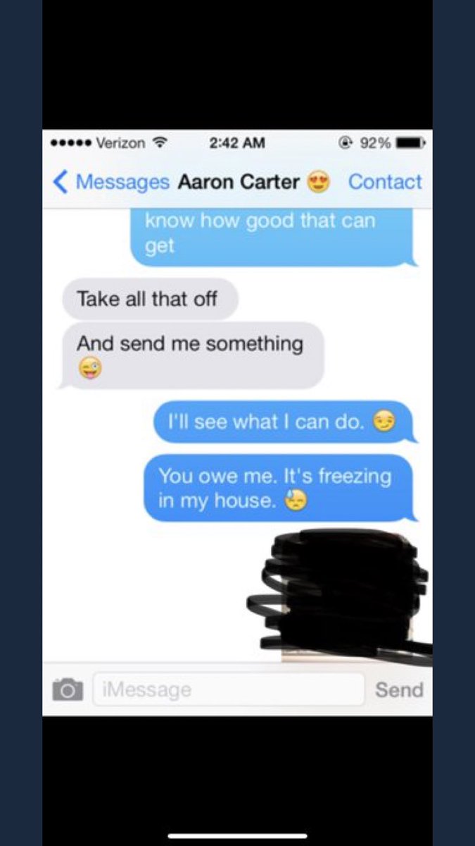 3/5 Here are some DM exchange between Cali and Aaron (Cont’ on next tweet)