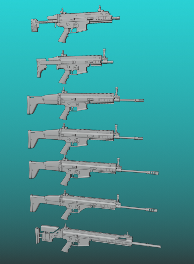 MBSniper1's tweet photo. Full scar family including the Fn Scar 47 , and the mighty Pdw , say yes to the family ,,,,,, YES https://t.co/ocsn2RLDOy
