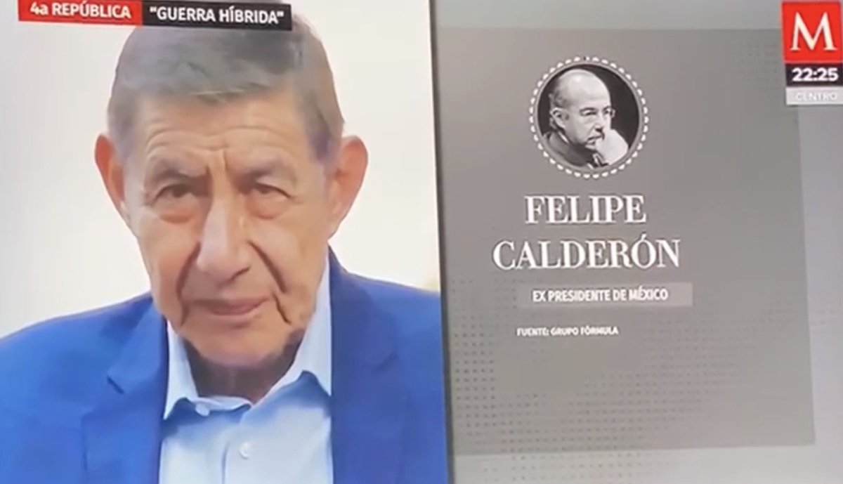 Niega <a href="/FelipeCalderon/">Felipe Calderón 🇲🇽🇺🇦</a> la reunión con el General Ángeles Dauahare, Subsecretario de la Defensa. Calderón lo mandó a la cárcel con fabricación de delitos porque #CalderónSíSabía #CalderonEsNarco “Una gota de pura valentía vale más que un océano cobarde”.
