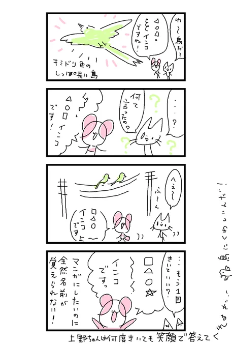 ?

#上野ちゃんは実在します 