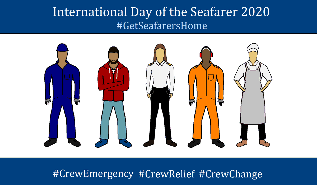 25 June is the International  #DayoftheSeafarer.Normally this day is for raising awareness of what seafarers do & the sacrifices we make to keep the world turning. But this year is different. This year urgent action is needed.  #GetSeafarersHome  #CrewChange  #CrewReliefA THREAD: