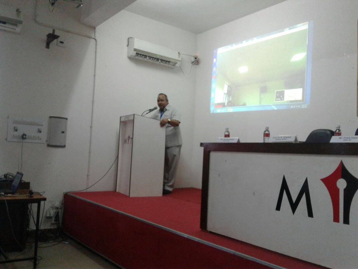 MitrcElectrical's tweet photo. Year in a Review:- Department of Electrical Engineering organized a seminar on "Electrical Vehicle Charging Infrastructure" by Dr. Akshay Rathore (Associate Professor, Concordia University, Montreal, Canada) on 20/08/18. https://t.co/sGZE39iNH9