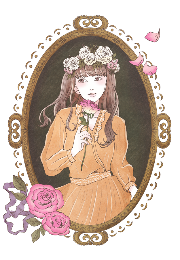 Asaumi Nina イラストで描かせていただいたのはこちらのお洋服 流れるようなチュールレースがかわいい セットアップ Flower Tulle Lace Dress フラワーチュールレースワンピース Anshe T Co Qpmlqzwh5w Baseec An She より