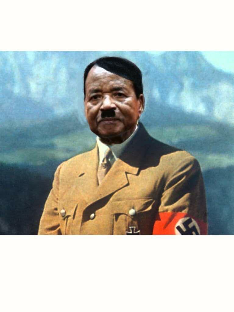 SamuelSako's tweet photo. Those funding &amp; supporting  U.S   @HolocaustMuseum should take notice that corrupt @kyralFox @AndreaGittleman are supporting the #Genocide by modern day Hitler (Paul Biya) of Cameroon cos of blood money. ALL MUSEUM DONORS should take special notice of this mess. @AsstSecStateAF https://t.co/VO2xLYz5eX