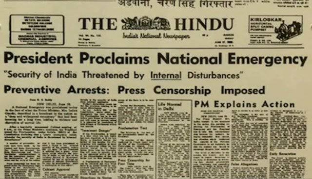 SatishGautamBJP's tweet photo. 25 जून 1975 
वह काला दिन, जिस दिन व्यक्तिगत महत्वाकांक्षाएँ, सत्ता का लोभ, देश हित पर हावी हो गए थे और बड़ी ही निर्दयता से लोकतंत्र की हत्या का घिनौना प्रयास हुआ था।
यह भारतीय ��ोकतंत्र का अलौकिक सामर्थ्य ही था जिसने इस आघात को झेल लिया।

#Emergency1975HauntsIndia https://t.co/eDjTQyPQIn