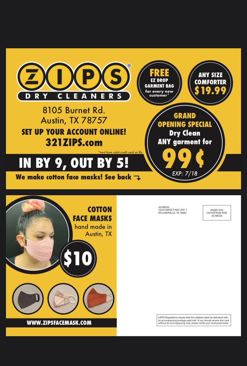 TopMarketValue's tweet image. Check it out: .99c dry cleaning in Austin,TX at 8105 Burnet Rd.