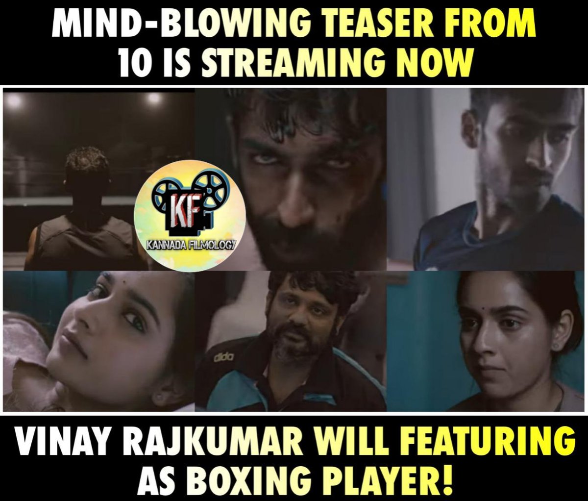 Abhi_Filmology's tweet photo. 10 Movie Official Teaser Released
Link: https://t.co/oqljo78E2t
@vinayrajkumar @anusharanganath
@Pushkara_M @karmchawla
#10Movie #TenMovie #VinayRajkumar #AnushaRanganath #PushkarMallikarjunaiah #KarmChawla https://t.co/Mg7E2ROhQZ