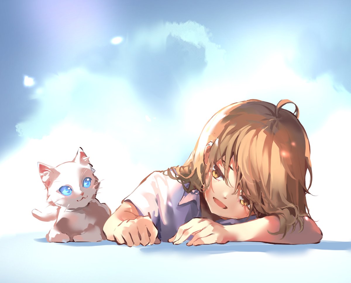 泣きたい私は猫をかぶる 猫 イラスト 絵 Shijoのイラスト