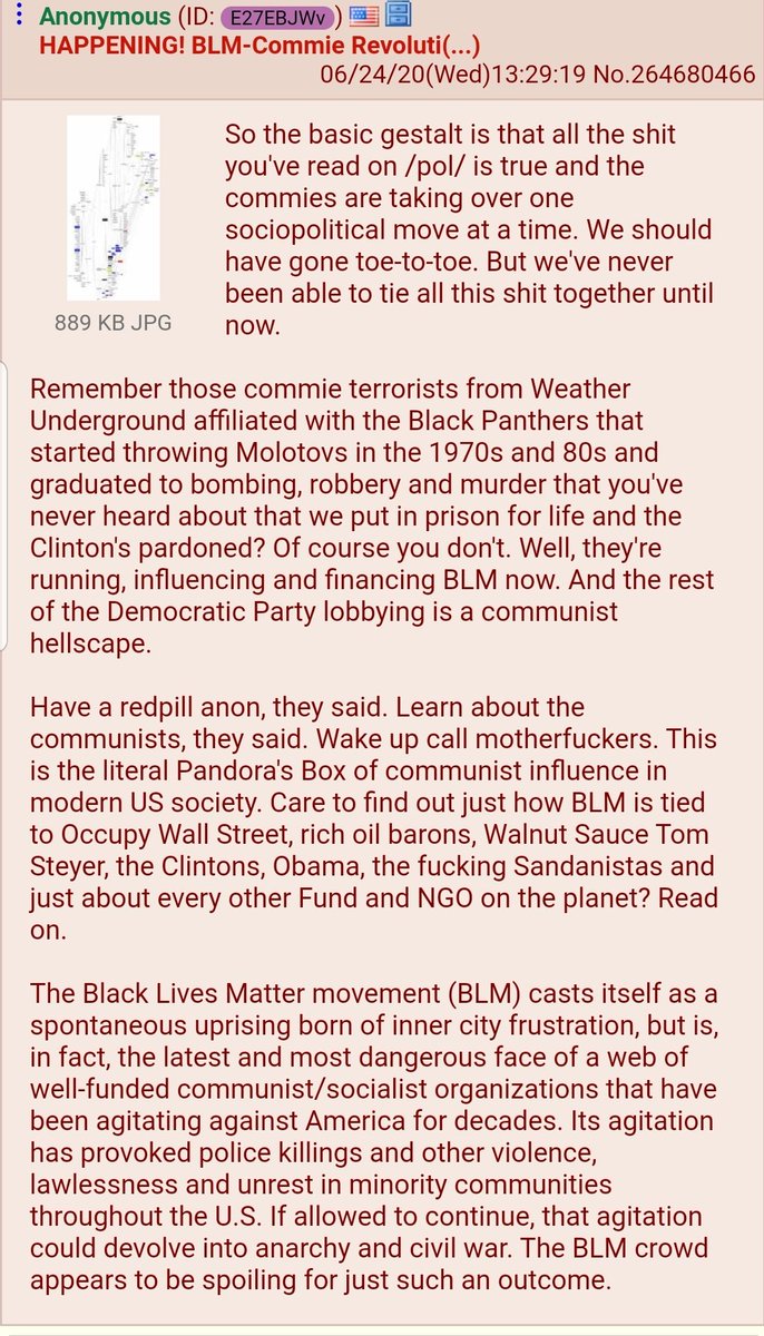 Care to find out just how BLM is tied to Occupy Wall Street, rich oil barons, Walnut Sauce Tom Steyer, the Clintons, Obama, the fucking Sandanistas and just about every other Fund and NGO on the planet?