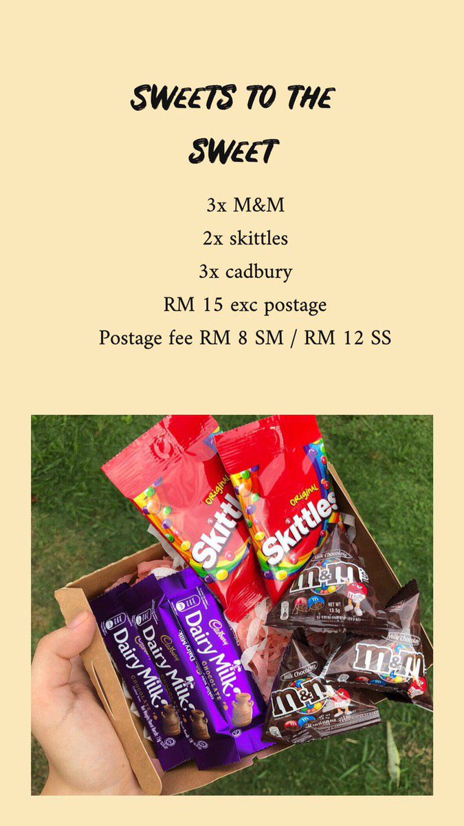  RM15 Suprise Box with your favourite Chocolates Part 1  RT to send hints to someone 