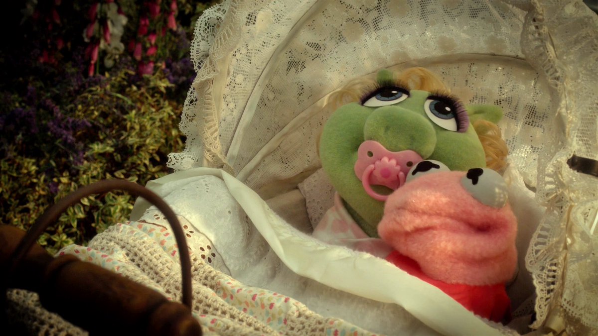 Remember when Muppets Most Wanted showed us what Piggy and Kermit’s kids would look like... You’re welcome.