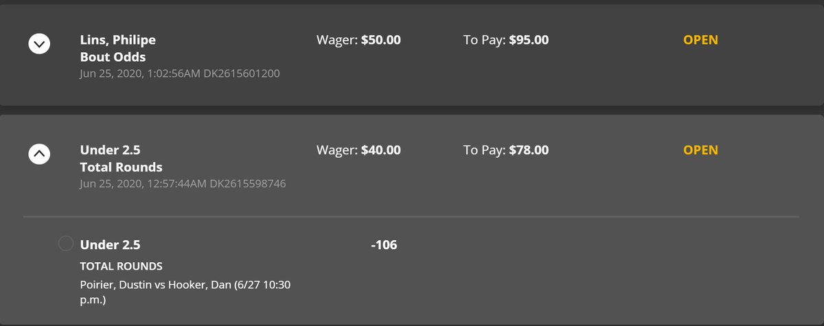 TPJ187's tweet photo. With #UFCVegas4 this Saturday night,
I listened to @MatthewHoltUSI,
did research / shopped odds,
&amp; built these #oddsmaker bets.

I see some binary outcomes this Saturday night. Exciting card 🙏

What do you #UFC fans ❤️ or 🚫 about my bets?
LA$TIEF
#StiefsBeliefs @sportsdenradio https://t.co/VllvWhaSlG