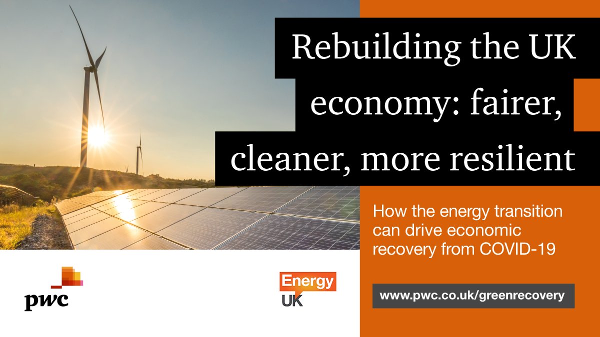 The UK energy sector has one of the cleanest and most innovative energy systems in the world but how can government use it as part of the economic recovery from COVID-19? pwc.co.uk/greenrecovery