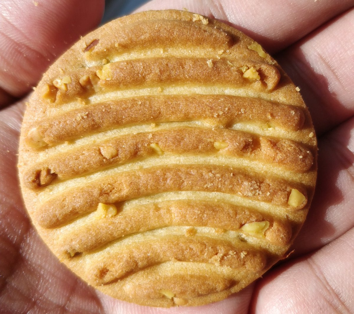 I offered a Good Day biscuit to my colleague and he exclaimed 'Spotify!'. Now I can't unsee it.
