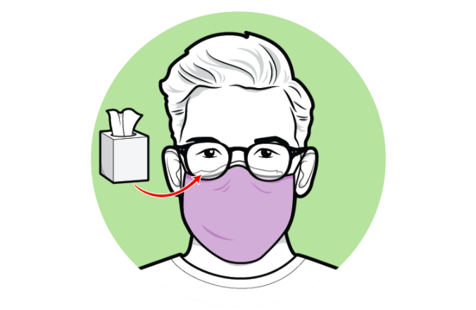 Do your glasses fog up when you wear a mask? That's probably because it isn’t fitting well. Here are a few ideas to improve that:  https://bit.ly/3drA7Tu&nbsp;