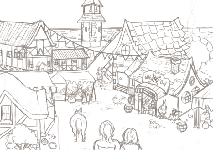 town wip!! 