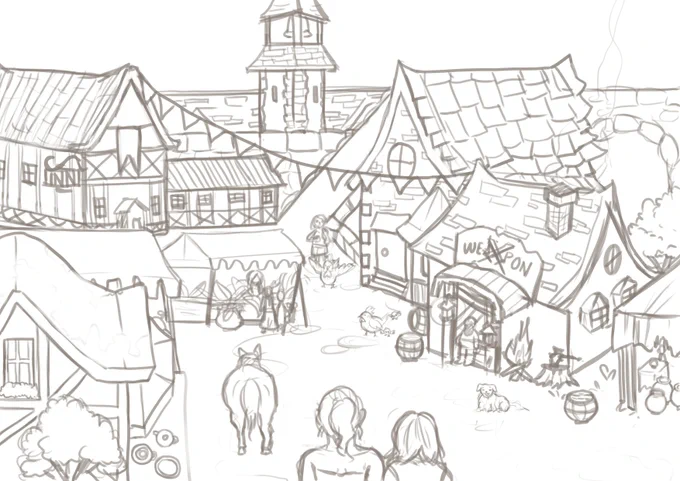 town wip!! 