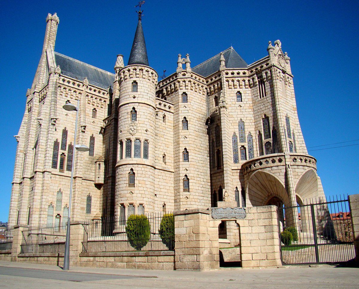 The Episcopal Palace of Astorga is a building by Spanish Catalan architect Antoni Gaudí. It was built between 1889 and 1913. Designed in the Catalan Modernisme style, it is one of only three buildings by Gaudí outside Catalonia.