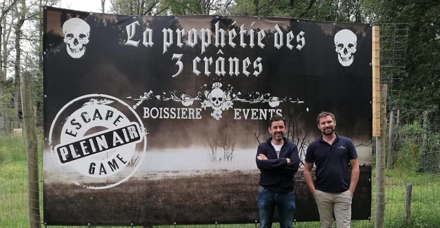 e_niort's tweet photo. #DeuxSèvres. Un escape game en pleine nature sur huit hectares pour tenter de résoudre l’énigme de La prophétie des trois crânes. https://t.co/Hw3XNBgP1c https://t.co/LSj4qmGGSI