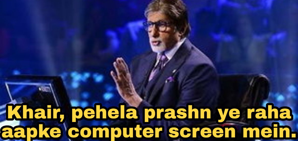 If  #AkshayKumar visits KBC. A thread. 