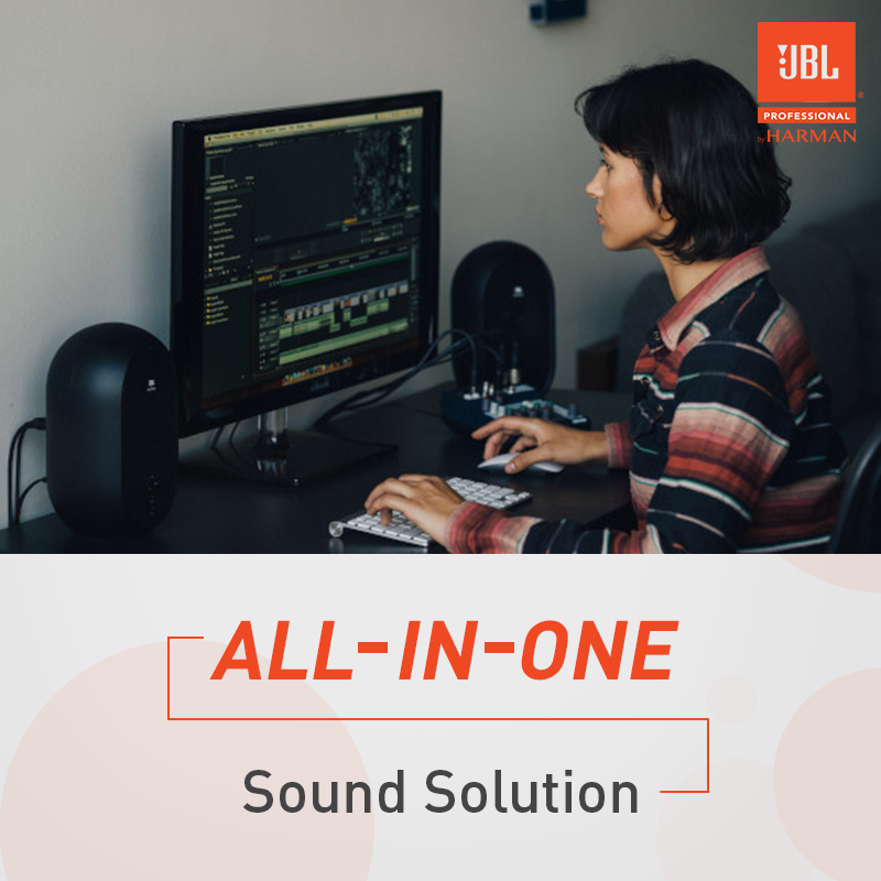 HarmanProIndia's tweet photo. The #JBL104 speakers enable you to listen to mixes, masters, & multimedia content with impressive clarity & warm, full sound. Packaged in a pair, these compact speakers give you everything you need, all in one box. https://t.co/nUeH6FN8DB
#HarmanProIndia #HarmanProSolutions https://t.co/YfyfQy3NLv