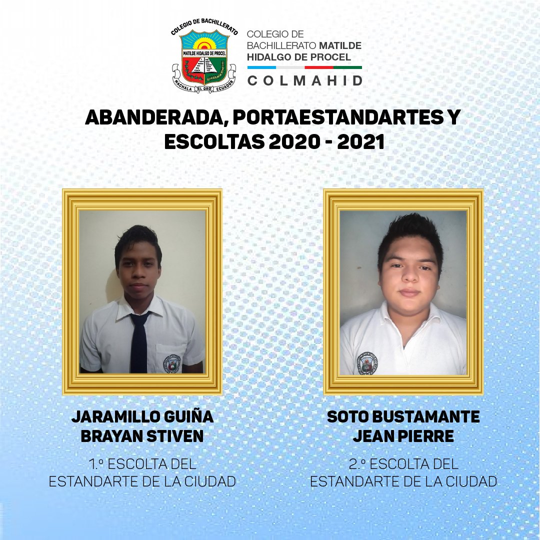 colmahid's tweet photo. Su compromiso con el estudio y sus más altos puntajes permitieron a este excelente grupo de estudiantes alcanzar las distinciones honoríficas de Abanderada, Portaestandartes y Escoltas en nuestra Institución Educativa. @JonnathanJayaEc @magdasalazarg https://t.co/gdQ50Xlp66