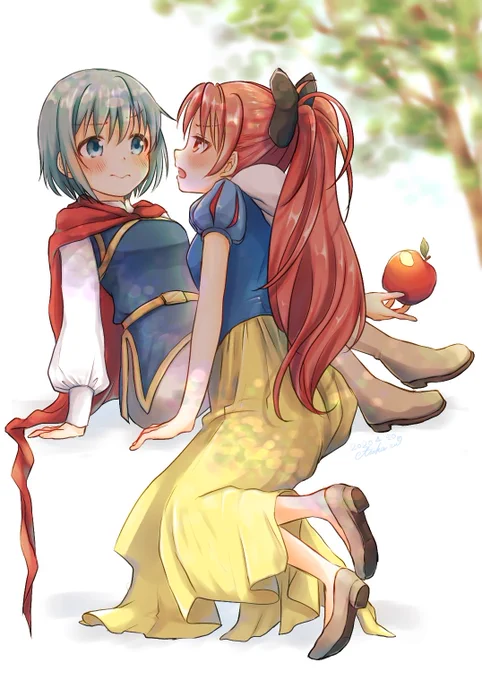 #百合の日
最近結構2人組描いてる? 
