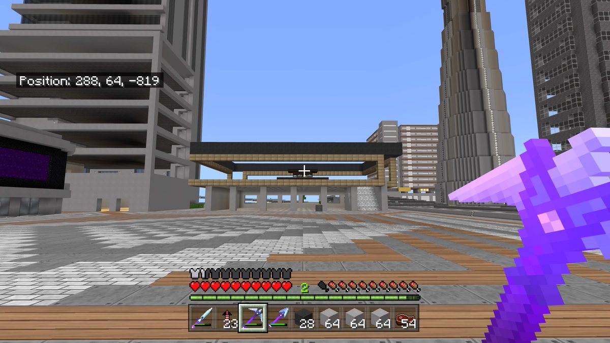 jonah13jaay's tweet photo. New skyscraper going up... #Minecraft #Ps4 #5YearSurvivalWorld #CityBuilds #Bryzgalova https://t.co/KQiOgjkCLs