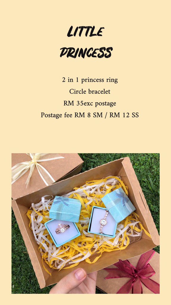  RM35 Suprise Box with gorgeous Accessories RT to send hints to someone 