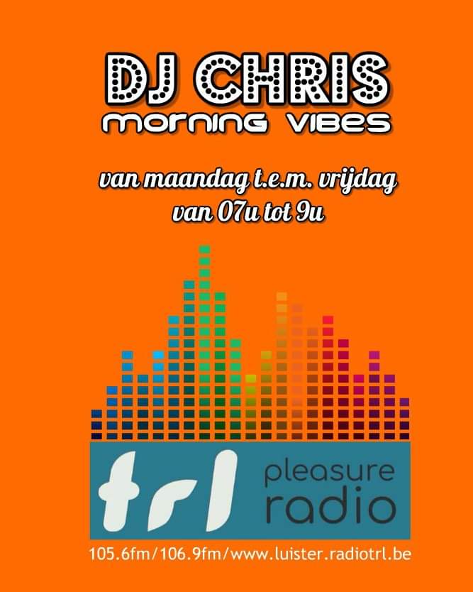 RadioTRL's tweet photo. Hup hup DJ Chris met een koffie in deze zomerse Morning Vibes met "3 op een rij" en de fijnste 90's &amp; 00 beatz  🎶👌

Meetjesland, Oost en Zeeuws Vlaanderen 105.6 en 106.9fm
Via de app voor IOS en Android
En wereldwijd via https://t.co/zdh38QeeuX https://t.co/wOWcgb0AME