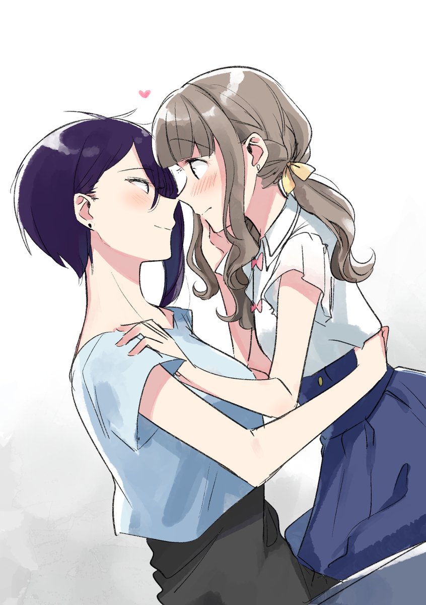 せっかくなのでイチャついてる絵まとめました～～
 #百合の日 