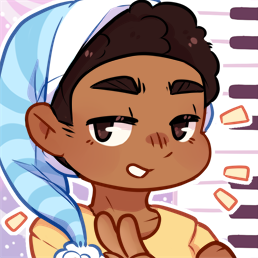 DAnthoniWooten's tweet photo. Check out this cute artwork made by @LunarEdenn !! She captured my persona haha... a sleepy composer 😴🎵 #alwaystired #butmusic https://t.co/pIqGj3oiJA