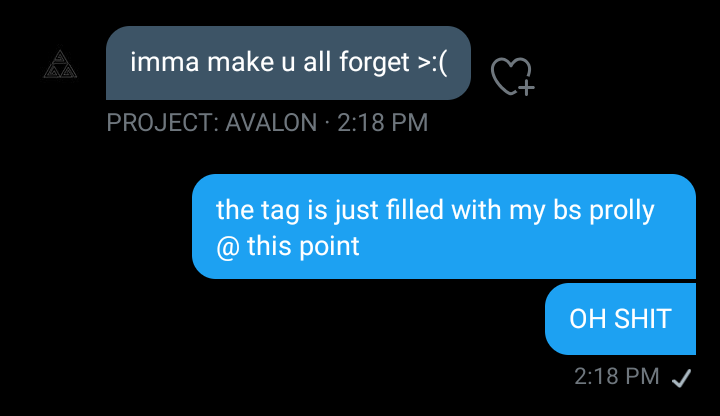 Ah we all in it now.

#ProjectAvalonRP #GoAmnesiaGangGo