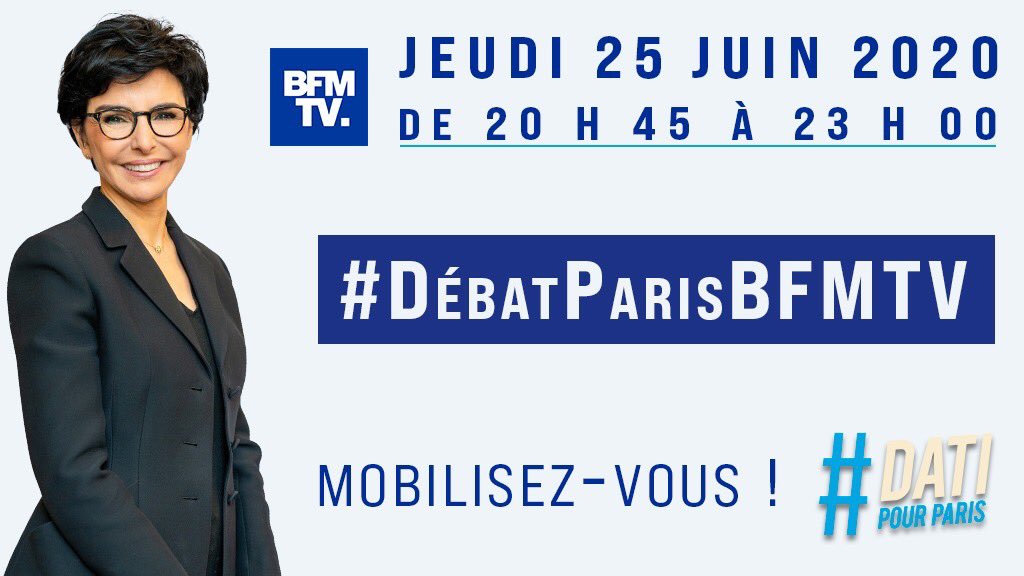 VeroBucaille's tweet photo. A NE PAS MANQUER Si vous n’avez pas pu voter au 1er tour Si vous avez été déçus par #ABuzyn Si vous ne voulez plus #AHidalgo Regardez le #débat @datirachida le seul #projet pour plus #propreté plus #sécurité avec #policemunicipalearmée      Avec @fszpiner #Paris16 #voteutile https://t.co/kNUATJjA4X